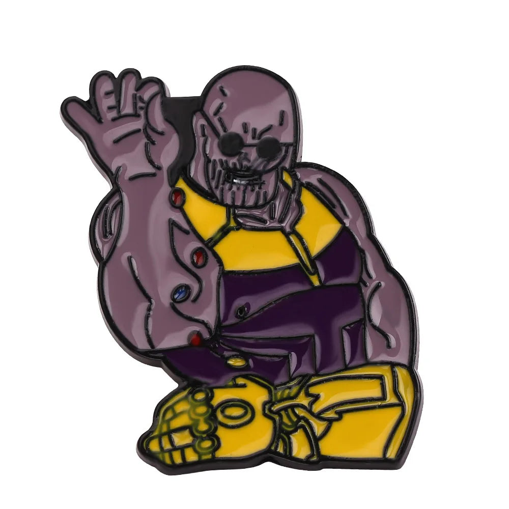 Marvel Enamel Pin Lapel Badge for Backpack