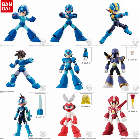 BANDAI ACTION ROCKMAN Megaman Anime Figures Action Figure Collectible Model