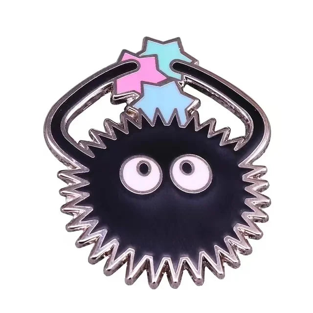 Soot Sprite Enamel Pin Anime Badge Backpack Pin Brooch