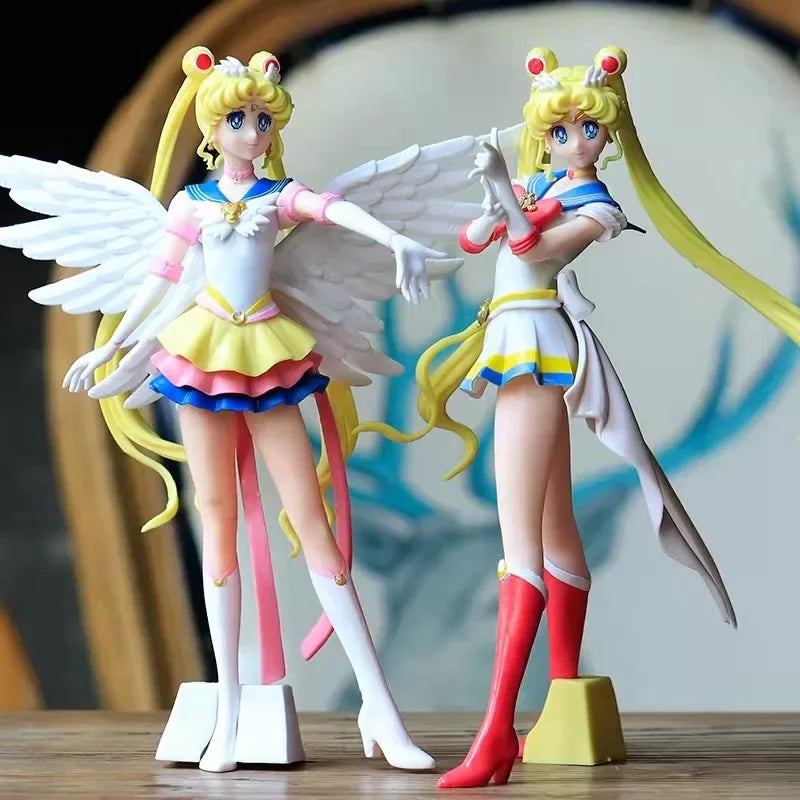 Bandai Sailor Moon Anime Figure  Action Figurine PVC Statue Model Collection