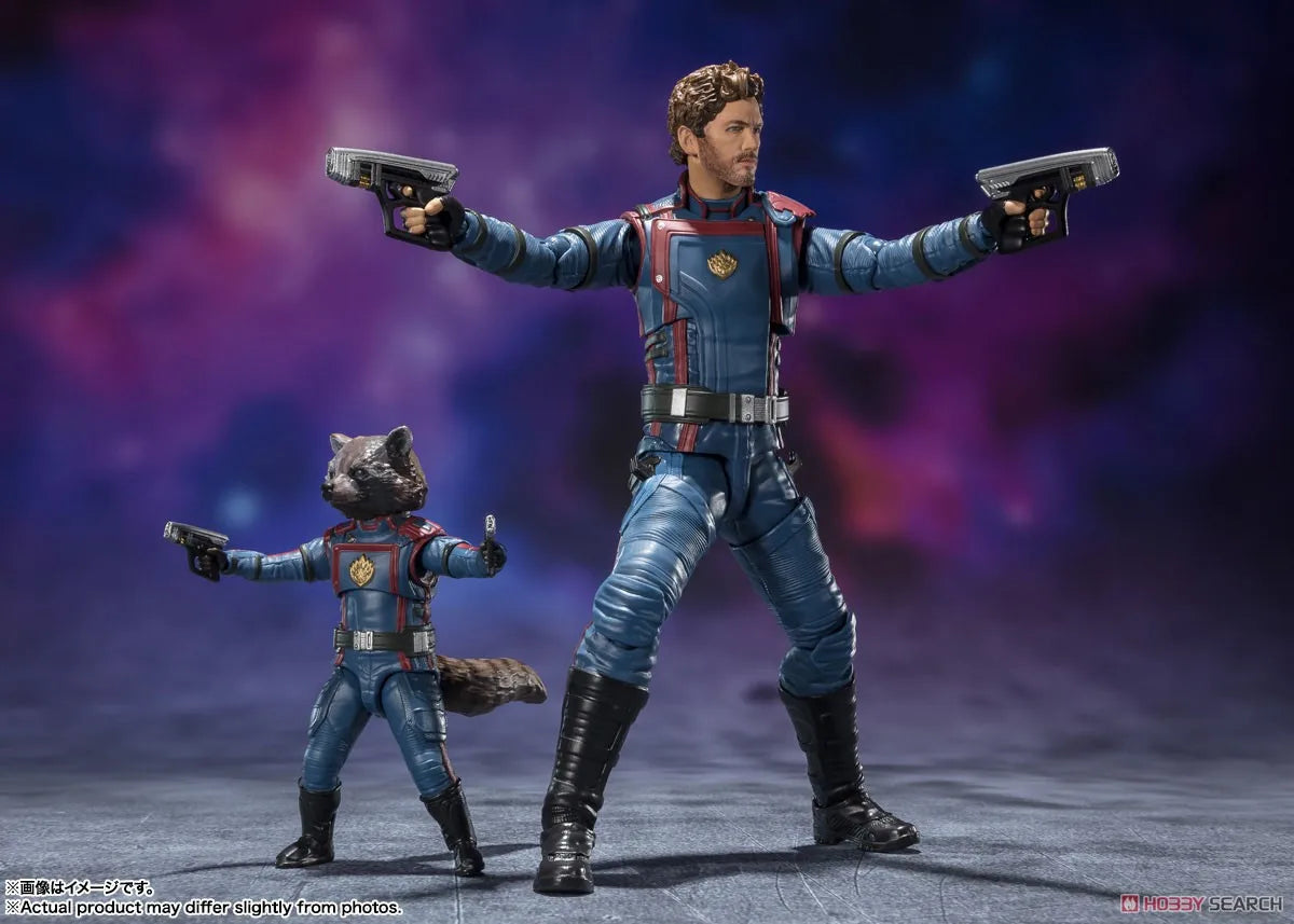 Bandai Marvel Star Lord Rocket Raccoon Guardians of The Galaxy 3