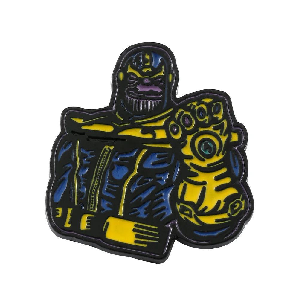 Marvel Enamel Pin Lapel Badge for Backpack