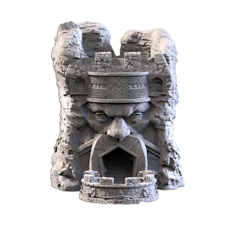 Unpainted Dwarf Bastion Dice Tower