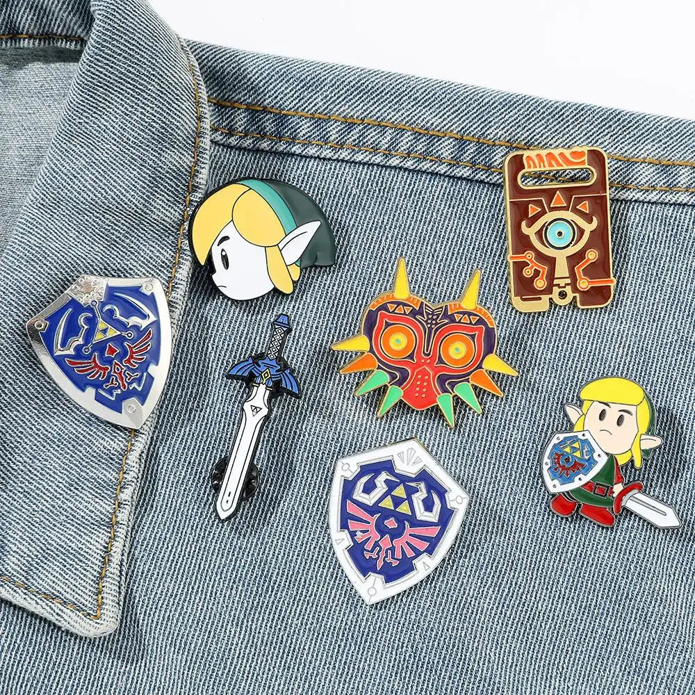 The Legend of Zelda Enamel Pins