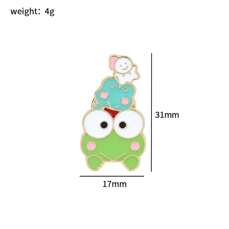 Sanrio Brooch Cartoon Anime Hello Kitty Enamel Pins