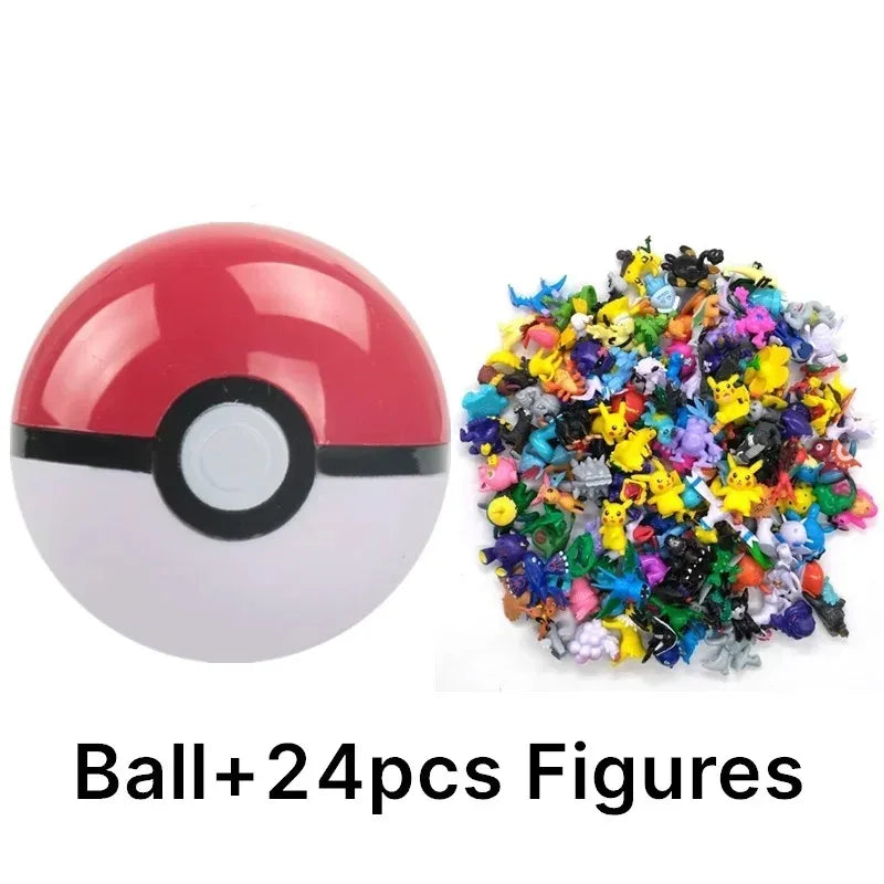 Pokemon 7cm Pokeball with Figures