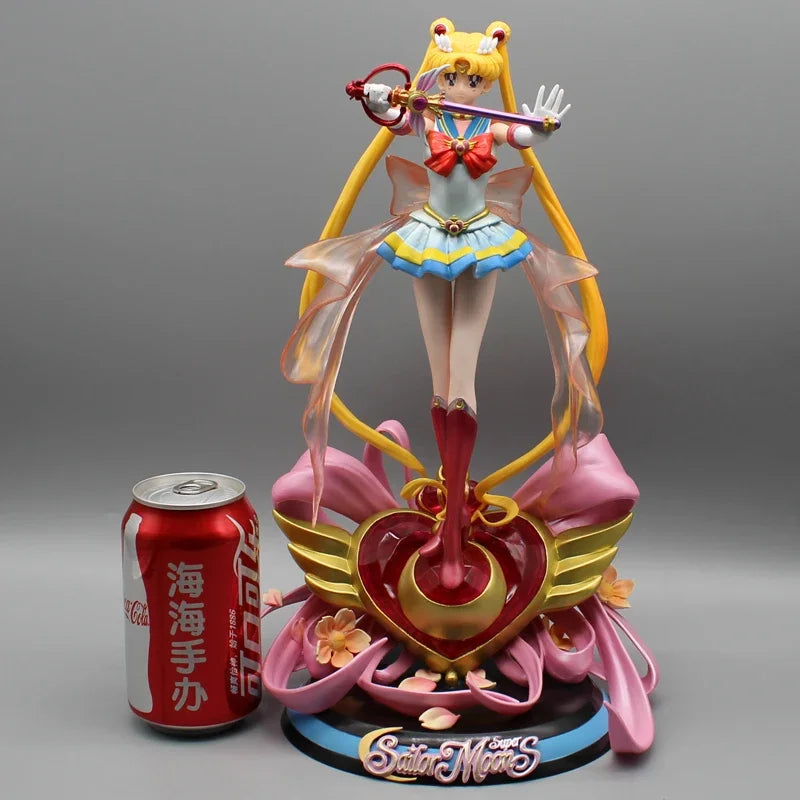 Bandai Sailor Moon Anime Figure  Action Figurine PVC Statue Model Collection