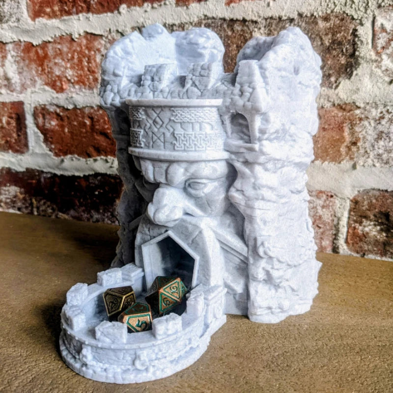 Unpainted Dwarf Bastion Dice Tower