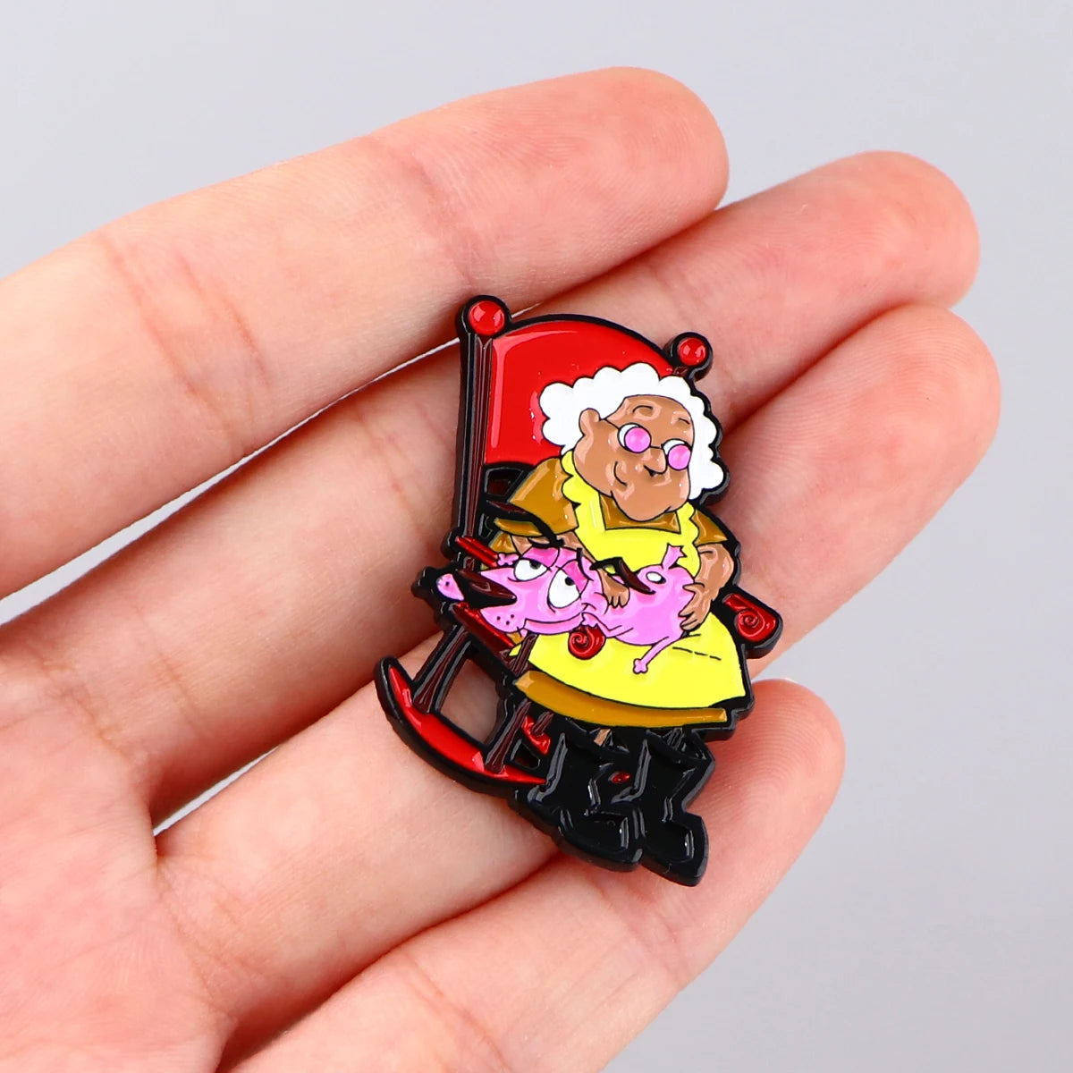 Cute Cartoon Badge on Backpack Enamel Pin Brooch