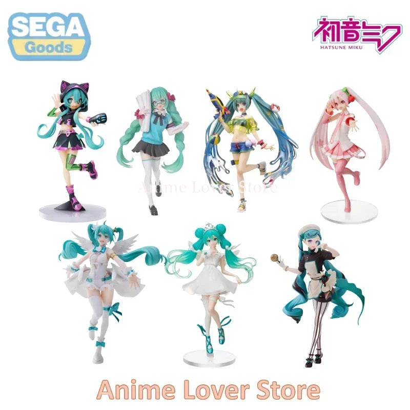 Original SEGA MIKU SPM Luminasta Vocaloid Hatsune Miku Collectible Model