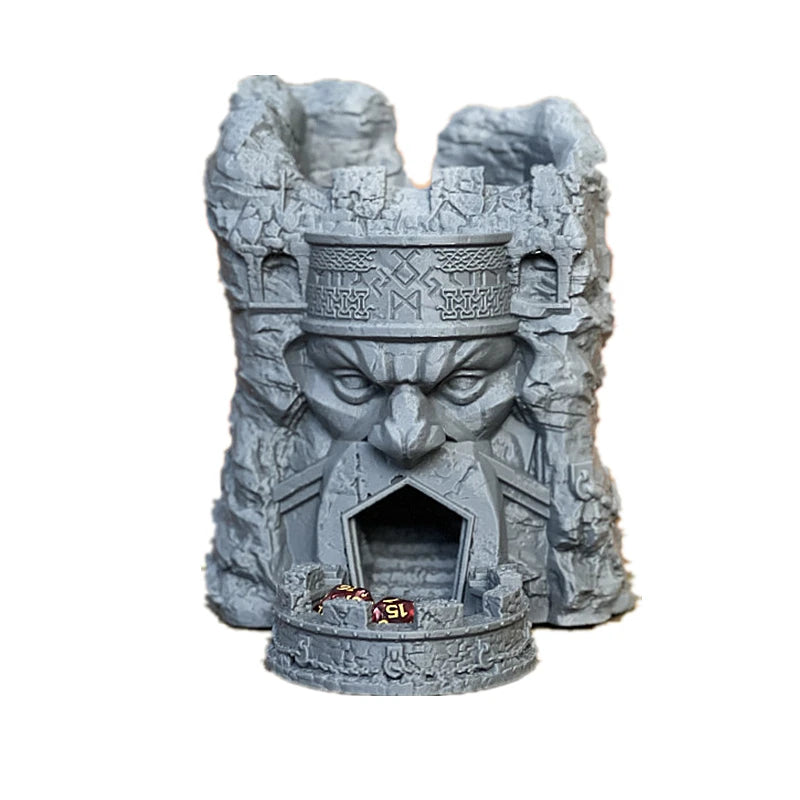 Unpainted Dwarf Bastion Dice Tower