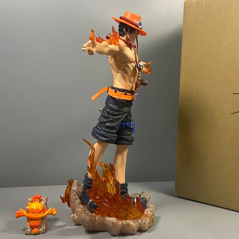 One Piece Ace Figure PVC Statue Collectible Model