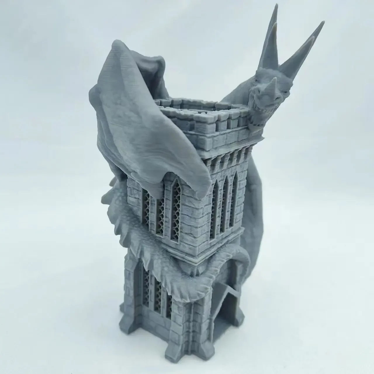 Unpainted Dragon Dice Tower