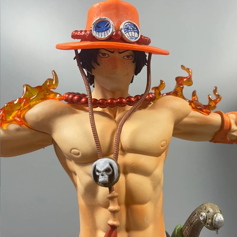 One Piece Ace Figure PVC Statue Collectible Model