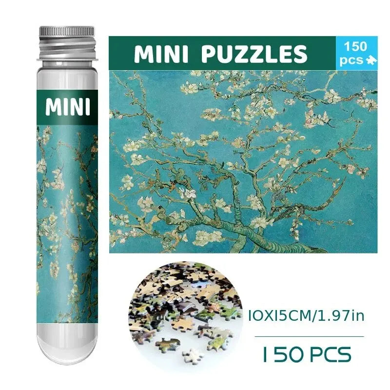 Mini 150 Piece Tube Jigsaw Puzzle