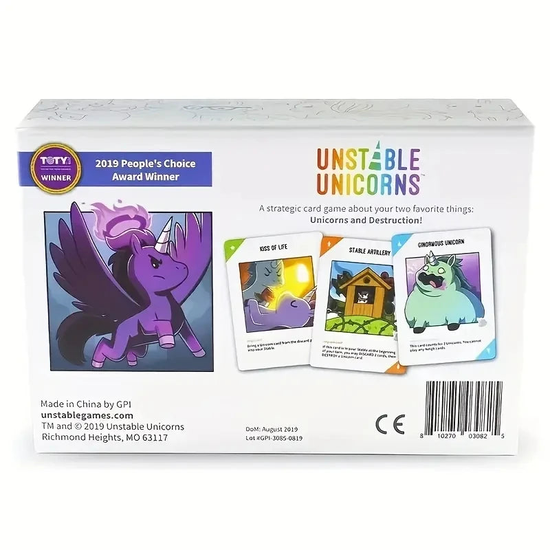 Unstable Unicorns Card Game