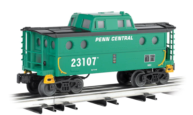 Bachmann 47717 O Gauge N5C Porthole Caboose Penn Central PC