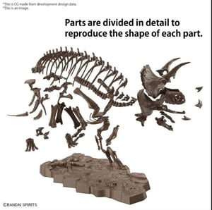 Bandai Triceratops Imaginary Skeleton 1/32 Scale