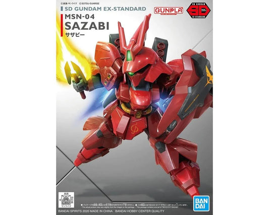 Bandai SD EX-Standard #17 Sazabi "Gundam: Char's Counterattack" Model Kit