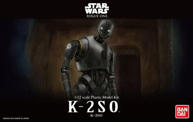 Bandai Star Wars K-2SO 1/12 Scale Plastic Model Kit -Rogue One: A Star Wars Story