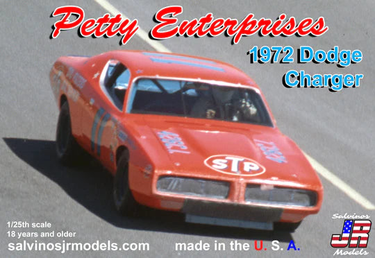 Salvinos JR Models Petty Enterprises 1972 Dodge Charger #11