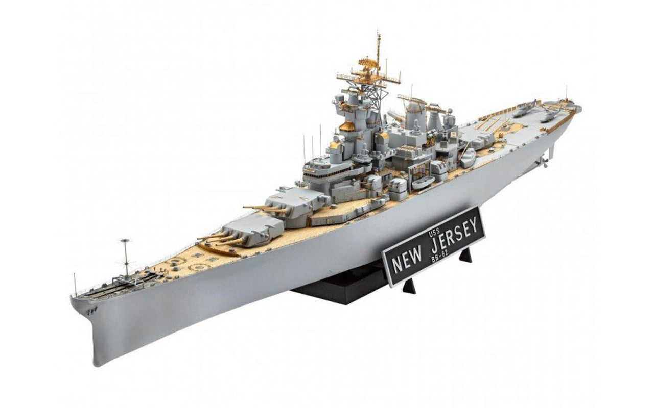 Revell 1/350 Battleship USS New Jersey 1982 Platinum Plastic Model Kit