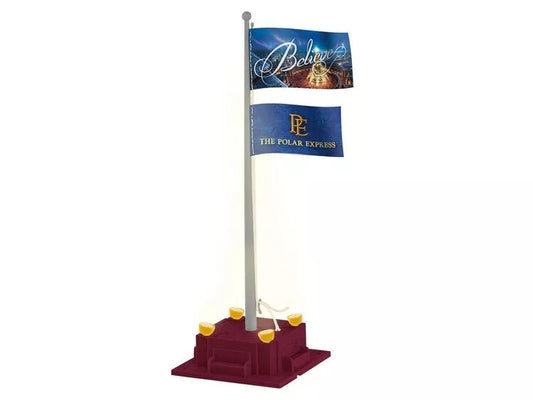 Lionel Plug-Expand-Play The Polar Express™ Illuminated Flagpole