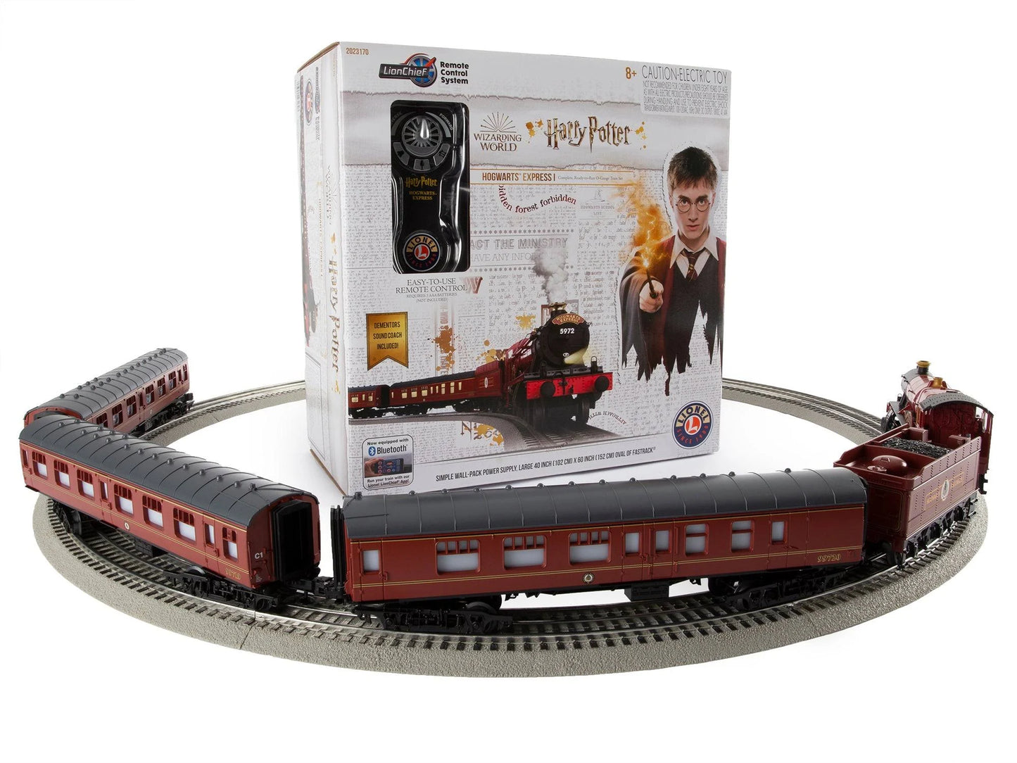 Lionel Hogwarts Express LionChief® Set w/ Bluetooth 5.0 and Dementors Coach