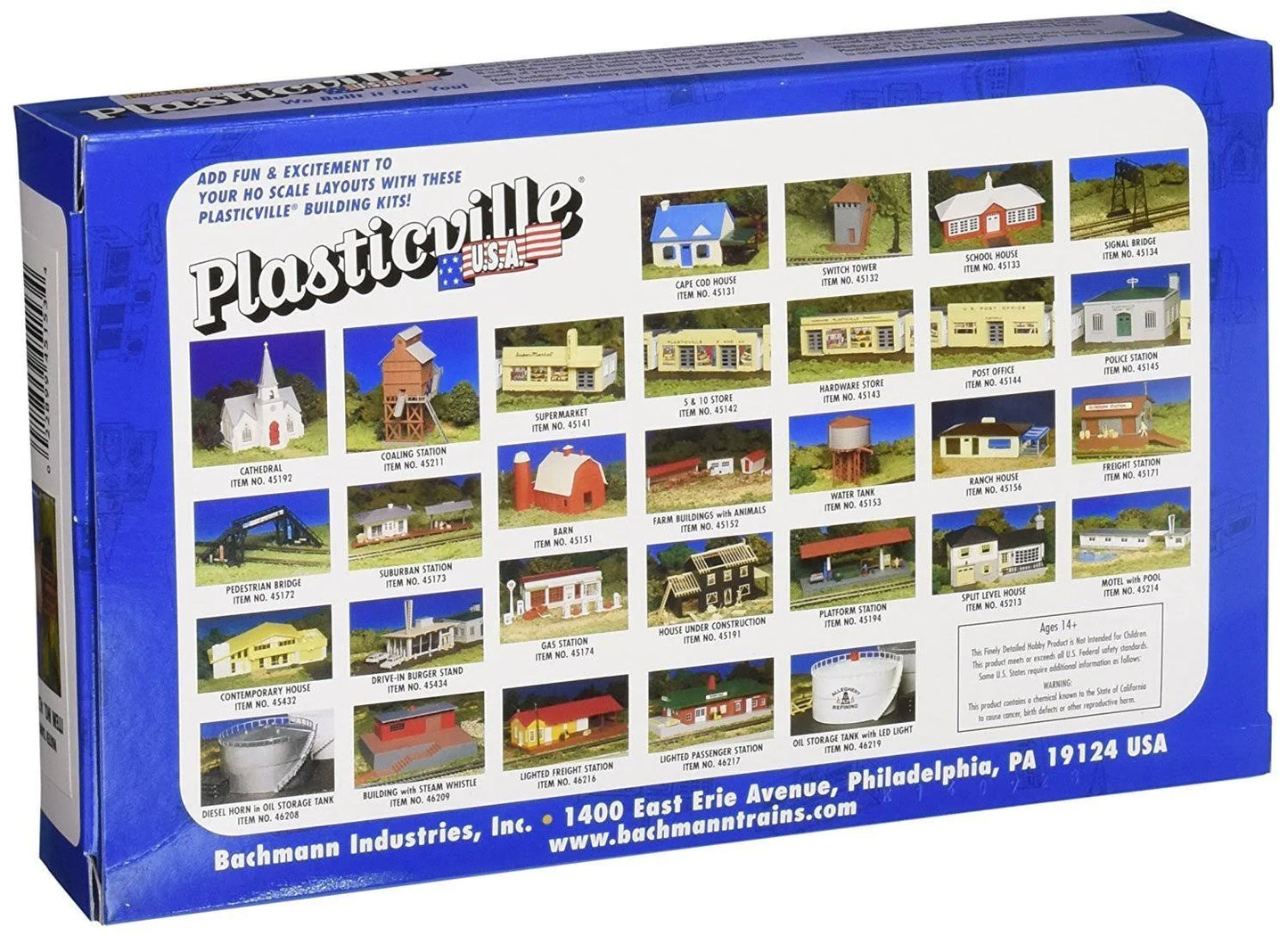 Bachmann Plasticville Water Tank (HO Scale)