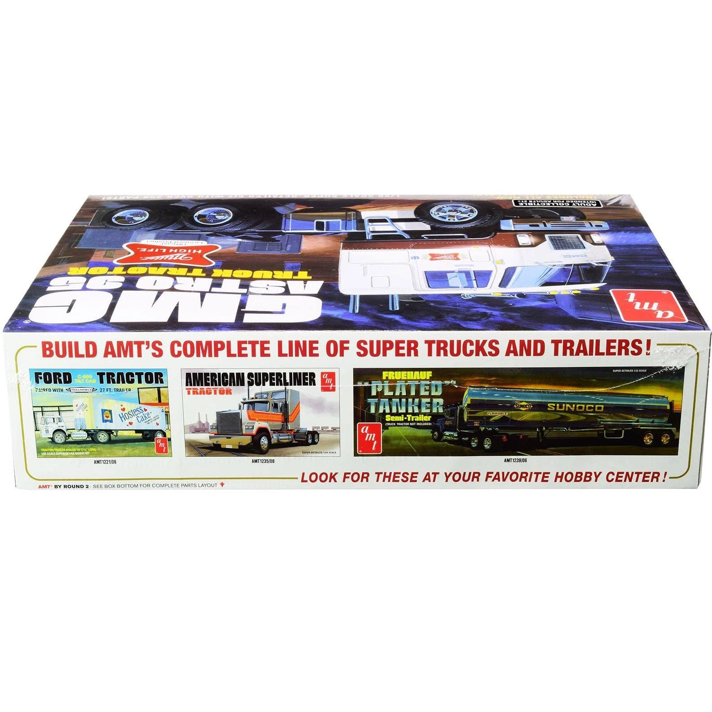 AMT 1/25 GMC Astro 95 Miller Beer Semi Tractor Model Kit