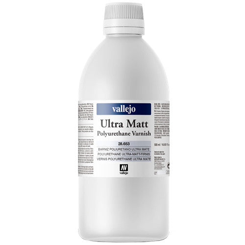 Vallejo: Ultra Matt Polyurethane Varnish (500ml)